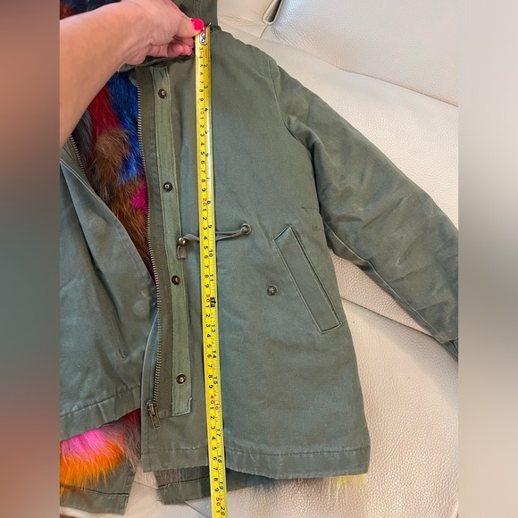 BEAUTIFUL and BRIGHT Annabelle Girl’s Fur Utility Coat Size 4 - Picture 12 of 12